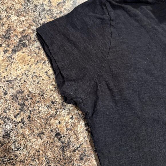 Rascal Flatts Womens Top Cross Made In The USA Short Sleeve Black Size Large IU - Picture 4 of 5